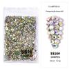 Nail Art Flat Bottom Drill Transparent Drill Ab Drill Nail Drill Diy Nail Ornament Nail Art Ornament Rhinestone