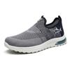 Men's Casual Shoes Soft-soled Sports Shoes Fly-woven Comfortable Breathable Running Shoes Lazy Shoes