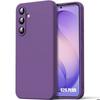 Silicone Case - BOOLING - for Samsung Galaxy S26 Plus - Anti-Scratch Shockproof - Dark Purple