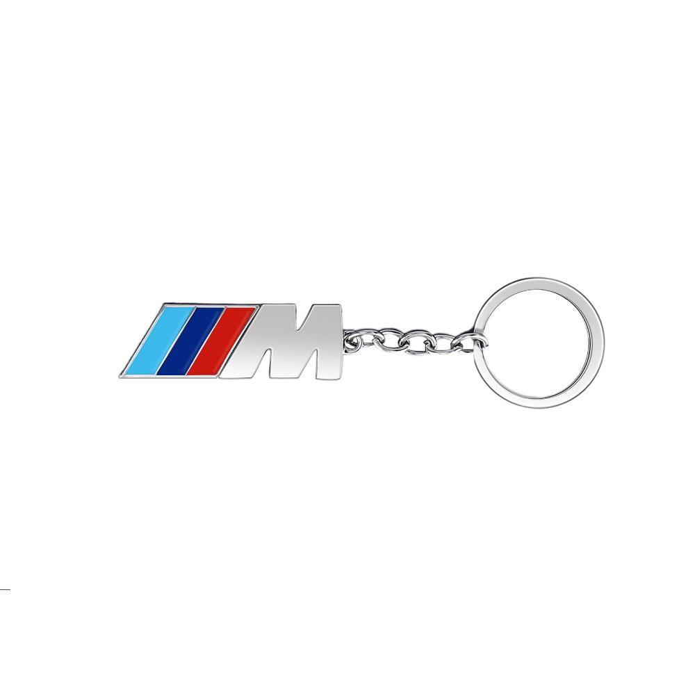 BUBH4 Car Metal Key Holder Keychain Pendant Keyrings Decor Accessories For BMW M M3 M4 M5 X1 X2 X5 Performance F30 E28 E36 E39 E46 E91