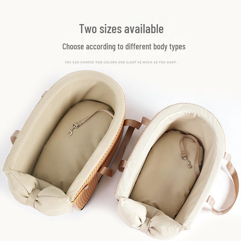 BLOBLO Pet Travel Console Nest for Dogs and Cats - Safe Universal Car Seat