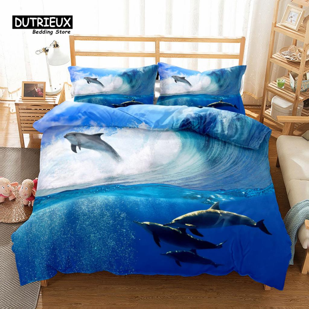 Soft And Comfortable Stylish Pattern Duvet Cover Set With Duvet Cover And Pillowcases King Queen Twin Sizes For All Ages