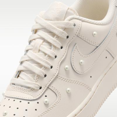 Women's Sneakers Nike Air Force 1 Breathable Low-top Skateboard Shoes Unisex Chalk White