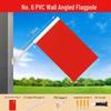 Wall-Mounted Lamppost National Flag Kit