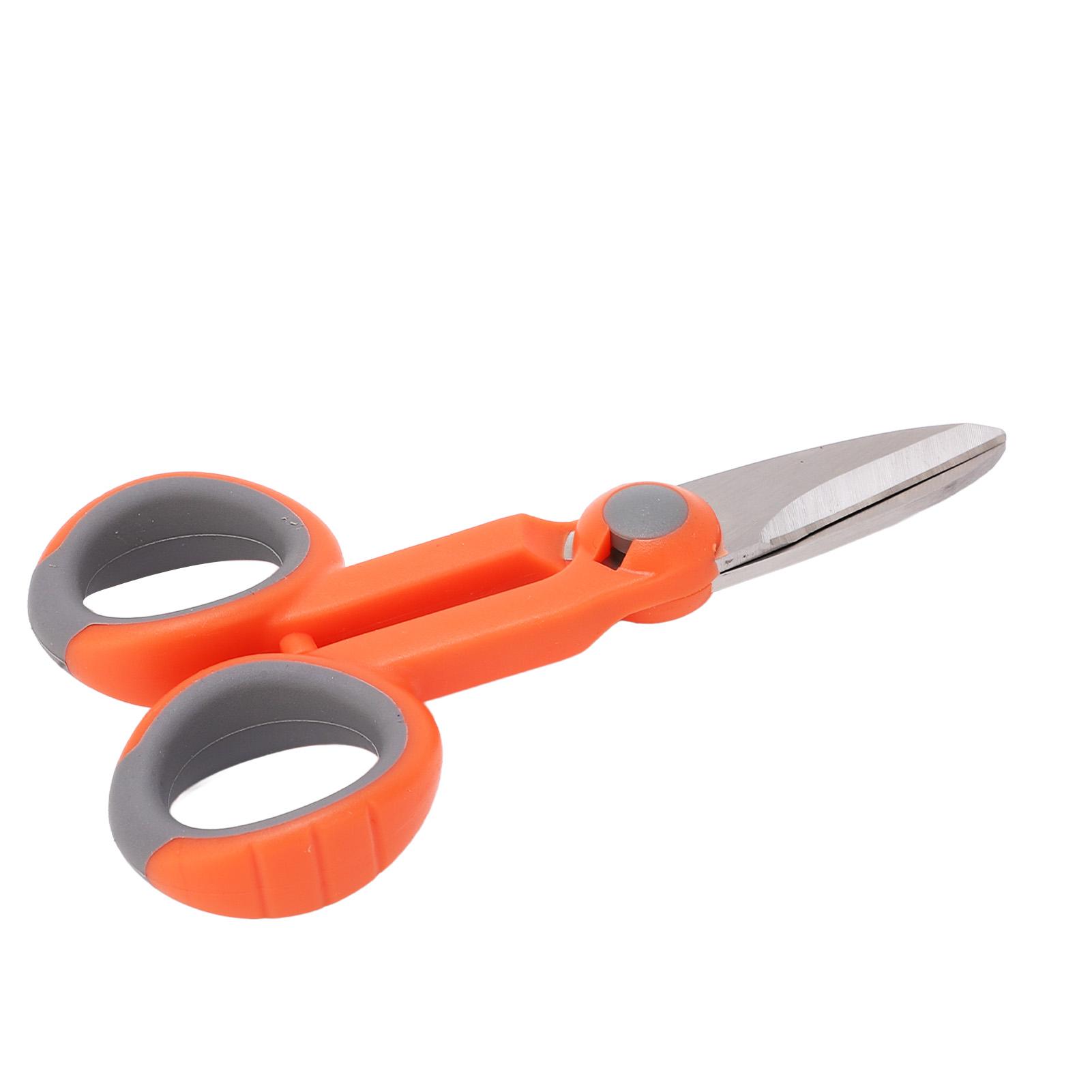 

Ножницы для резки волокон, лезвие из нержавеющей стали, эргономичная ручка из АБС-пластика, ножницы для кабеля