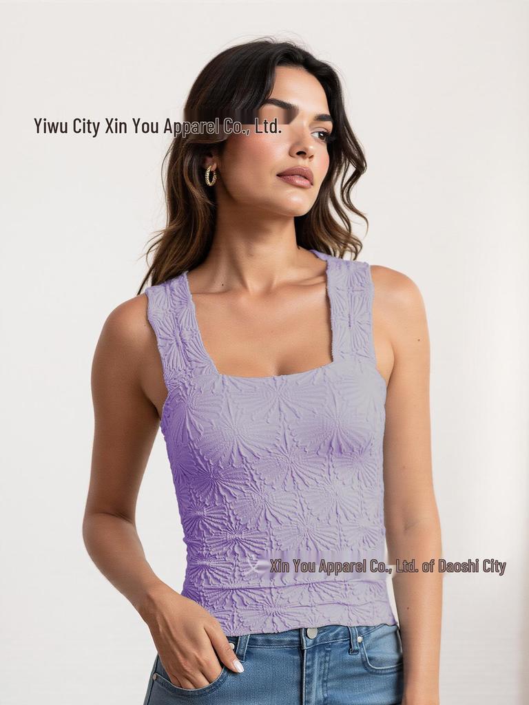Hot-Selling Seamless Women's Sports Vest – Breathable Yoga Camisole