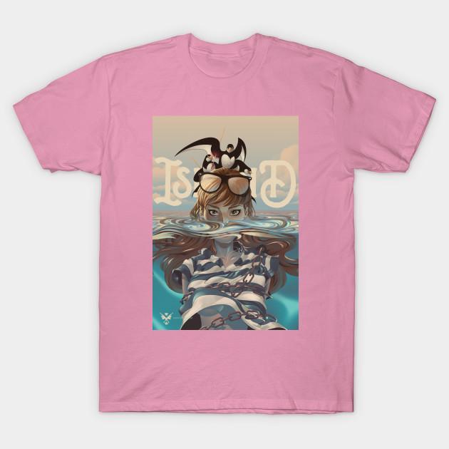 T Shirt Women Jonah Island Harajuku Print Kawaii Tshirt Summer Short Sleeve Female T-Shirt Top Tee