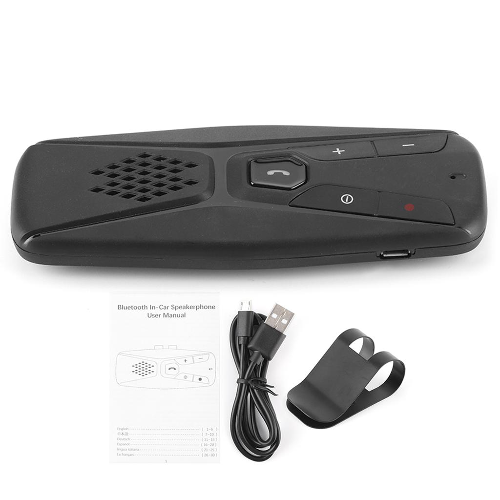 Wireless Car Speakerphone Bluetooth HandFree Speaker MP3 Player Universal for Car