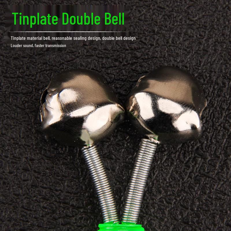 Fishing Rod Metal Bells, Bite Alarms, Double Ring - Small Sea Gear Supplies