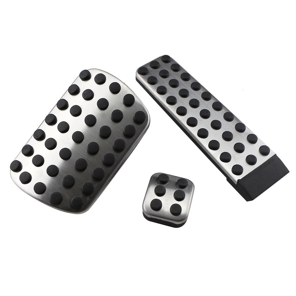 Car Pedal Cover for Mercedes Benz W126 1981-1991 W463 2002-2019 LHD Pedals Gas Accelerator Brake Foot Rest Pad Accessories