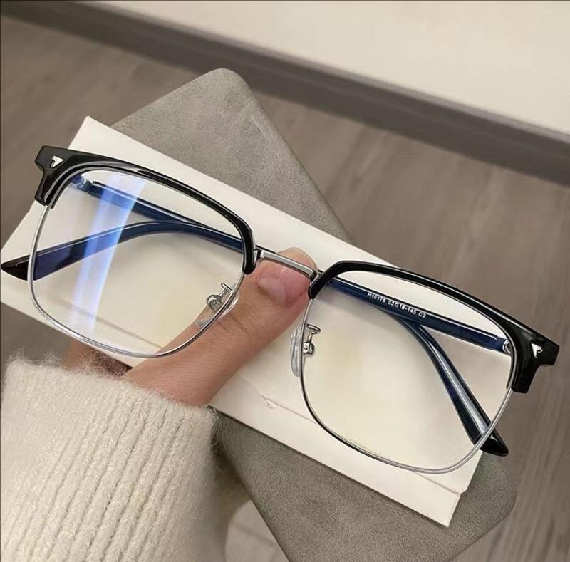 3Pcs Unisex Vintage Anti Radiation Eyeglass For Women Men Anti-Blue And Anti-Fatigue Glasses