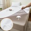 Autumn and Winter Home Waterproof Towel Cloth Microfiber Bed Sheet with Elastic Bed Skirt White Baby Urine Pad