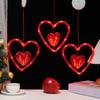 Beautiful Valentine Day LED String Lights Creative Suction Cup Atmosphere Light  Proposal Ceremony