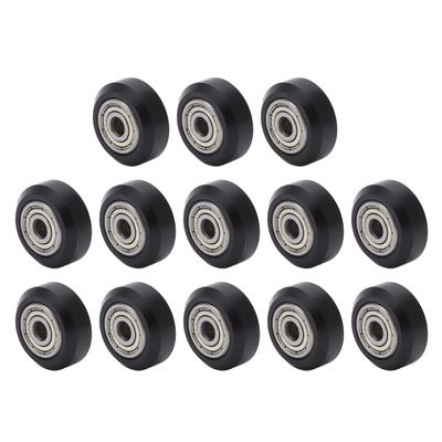 13 Pezzi Ruota Stampante 3D Cuscinetto in Acciaio al Carbonio Puleggia POM Accessorio per Macchina CNC
