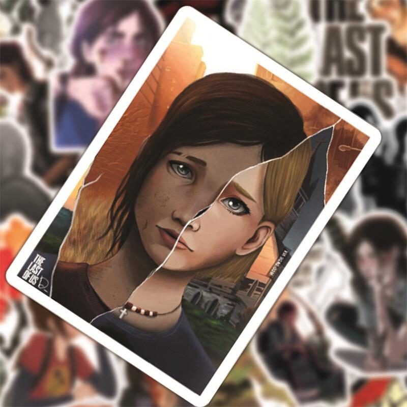 50pcs Last The Of Us Sticker Waterproof Adhesive Reusable Decoration Case For