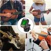 DONGFANGB Guitar Tuner, Clip-on Tuner with Tuning Meter, High Precision Clip-on Tuner for Guitar, Bass, Ukulele, and Violin