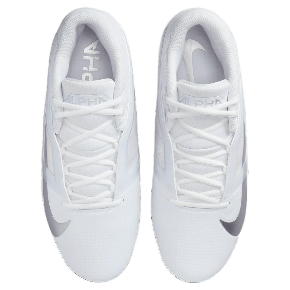 Nike Alpha Menace 4 Pro Weiß Metallic Silber Unisex Sneaker FD7037-101