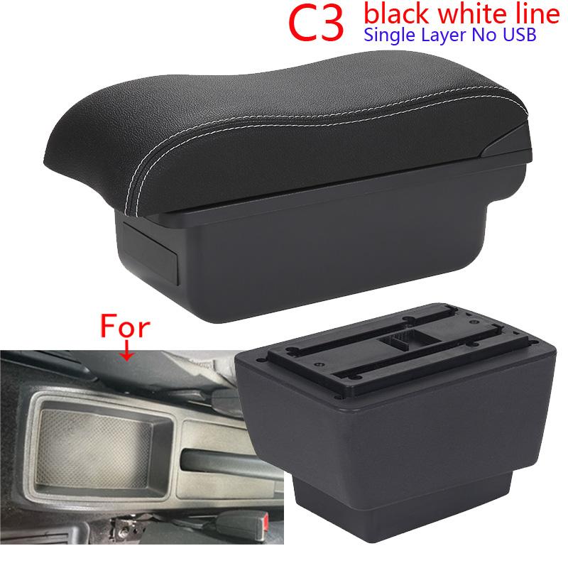 

Подлокотник для Skoda Fabia Для Skoda Fabia 3 III 2015-2025 Автомобильный подлокотник Модернизированные детали Бокс для хранения Автомобильный аксессуар