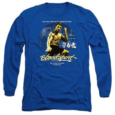 Bloodsport Unisex Adult American Ninja Long-Sleeved T-Shirt