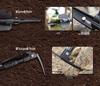 Portable Multifunctional Folding Shovel: Compact German Design for Outdoor, Fishing, Car Use