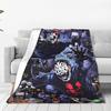 Insane Clown Posse Modern Music Band Warm Blanket Boy Girl Plush Throw Blanket Graphic Couch Chair Flannel Bedspread Bed Cover