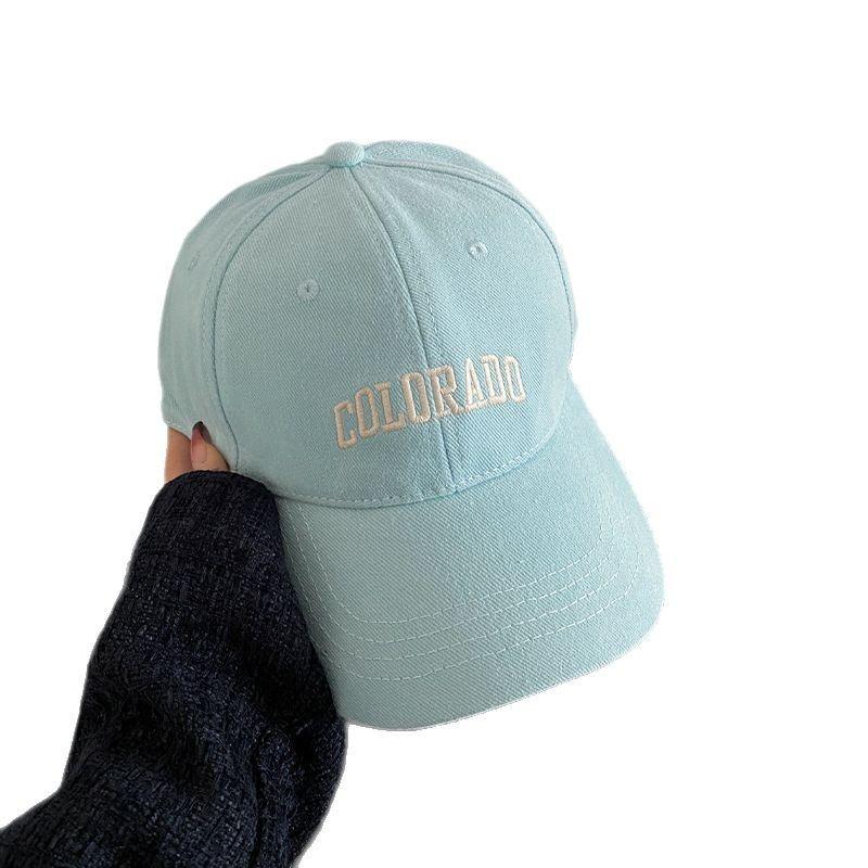 Baseball With Cap Colorado Letter Embroidered For Adults Unisex Hat Fashion Gift