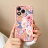 Case For Honor 400 Lite Candy Painted Flowers Phone Cover Soft Liquid Silicone Upgrade Camera Protection Shockproof Back Covers