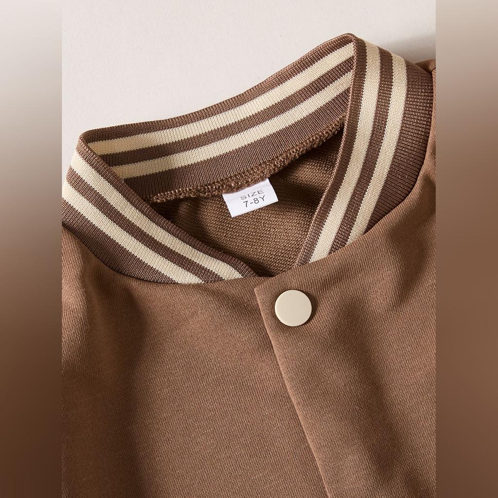 Kids Casual Fashion Top Coat Soft Lightweight Outerwear For Daily Use