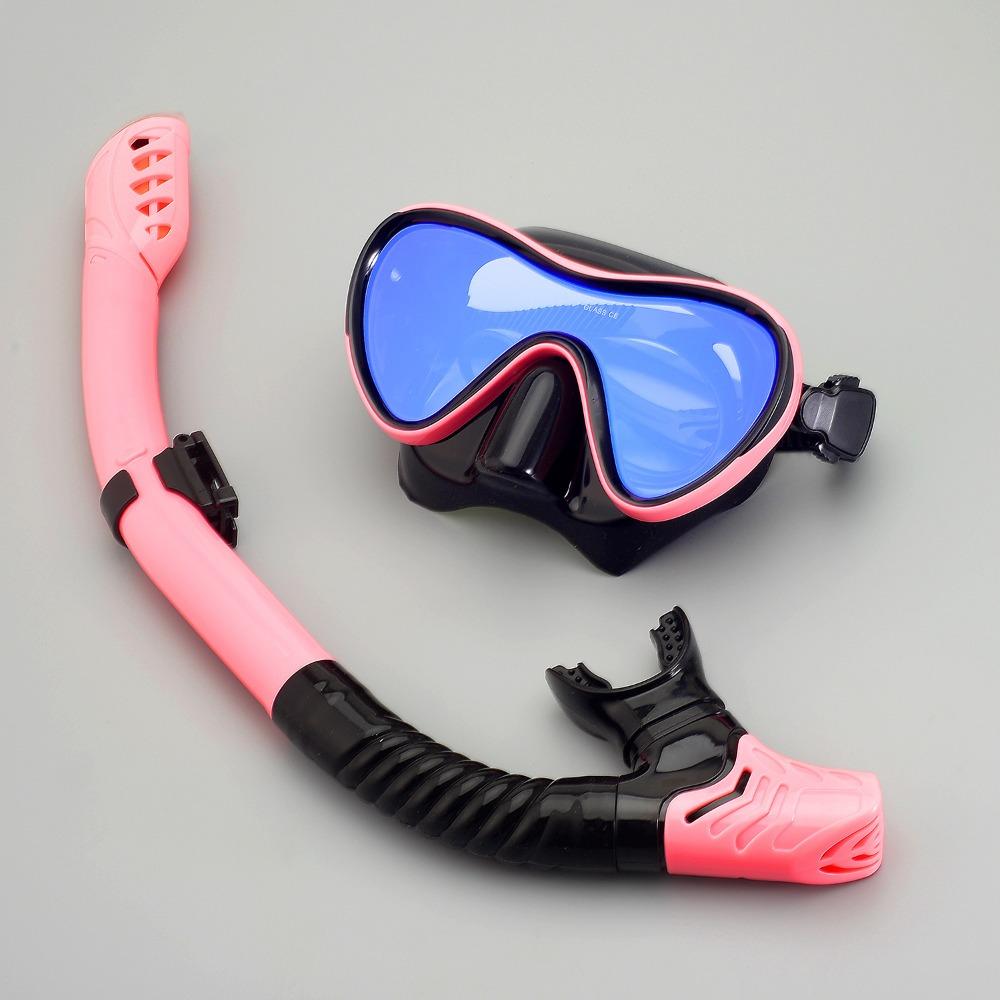 Diving goggles snorkel set