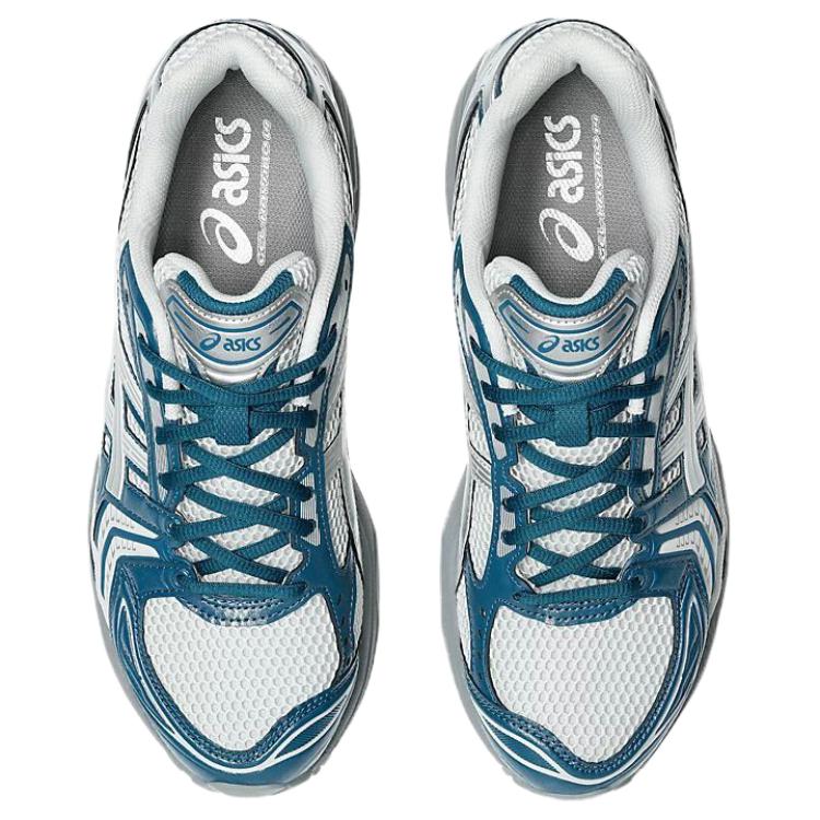 Asics Gel Kayano 14 Cushioning Casual Running Shoes Unisex Gray Blue Sneakers 1203A537-021
