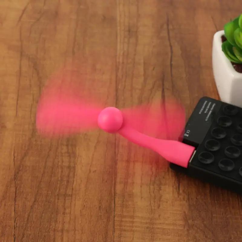 Creative USB Fan Flexible Portable Mini Fan and USB LED Light Lamp For Power Bank & Notebook & Computer Summer Gadget New