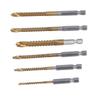Zestaw 6 szt. Wiertło kręte 3mm 4mm 5mm 6mm 6.5mm 8mm Powlekane Ti HSS Wiertło kręte z zębami