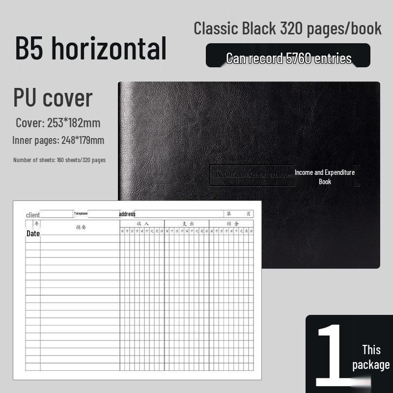 Subsidiary Ledger: Income & Expenditure Accounting Book for Business