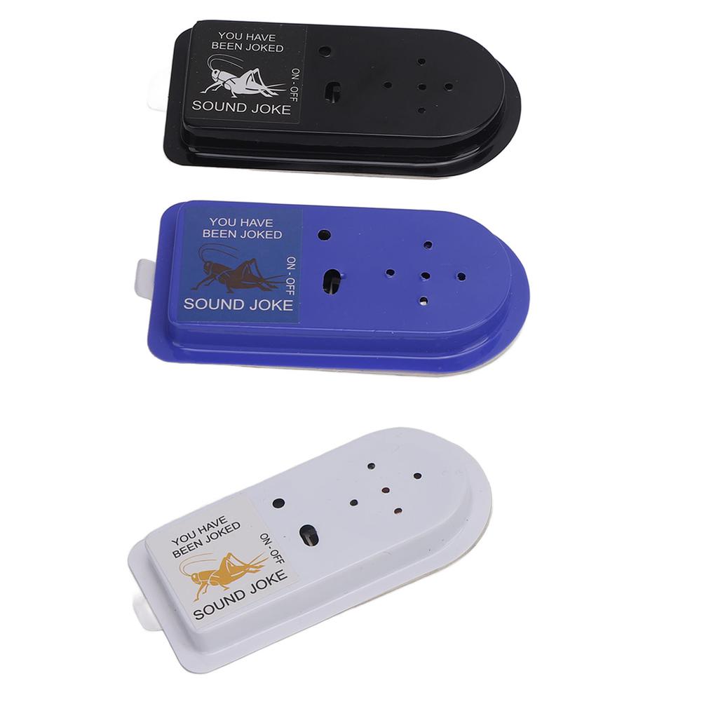 Cricket Noise Maker Self Adhesive 15min Auto Off Lifelike Funny Annoying Sound Prank Toy for Office