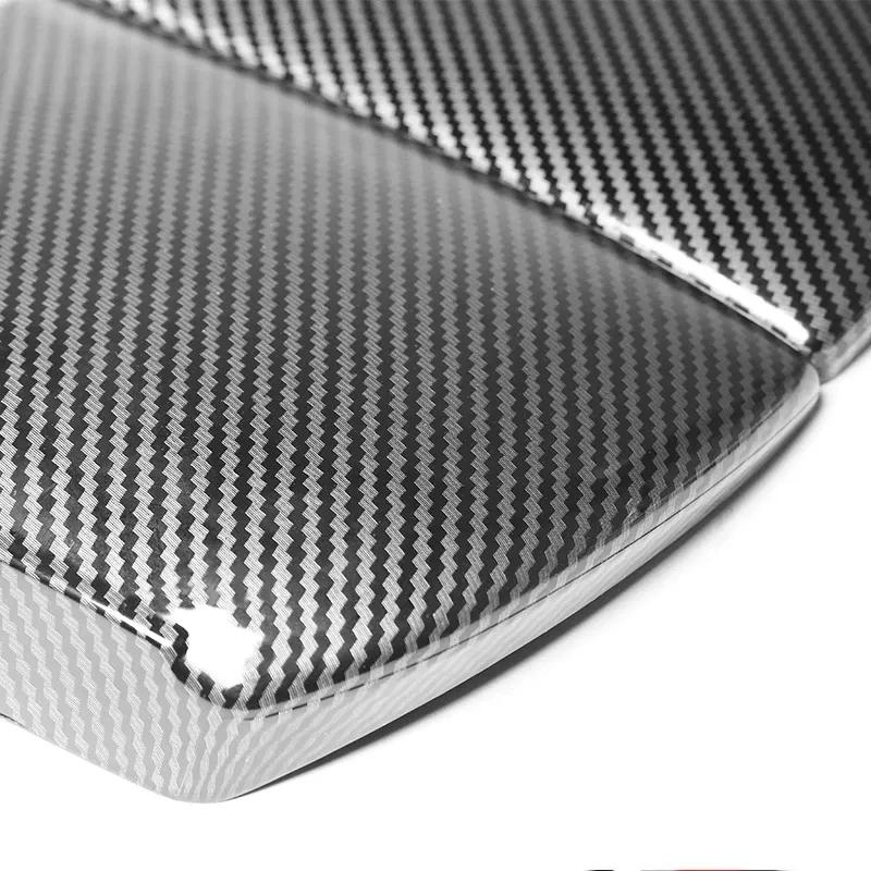 For BMW X5 E70 X6 E71 Series E53 F15 E72  ABS Carbon Fiber Car Interior Armrest Box Cover Panel Trim Performance Accessories