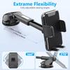 360° Rotation Dashboard Mobile Phone Stand Universal Cell Phone Support for Trucks RVs Vehicles Gravity Sucker Car Phone Holder