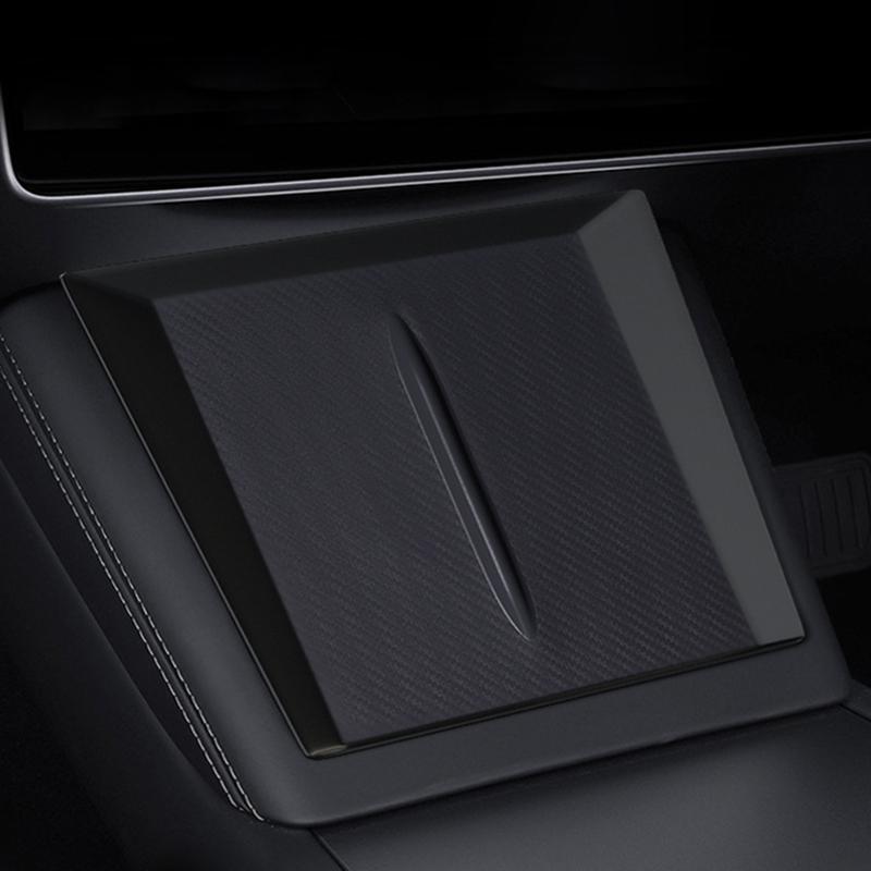 1pc Car Center Console Wireless Charging Pad Center Console Anti Slip Silicone Mat For Phone Charger Area Car Accessories