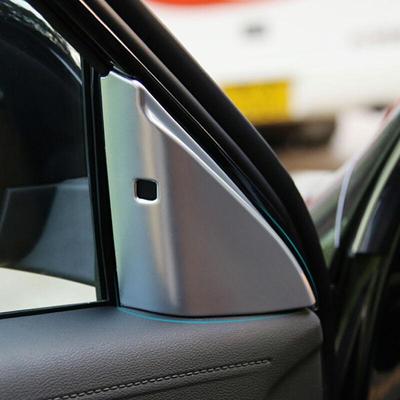 ABS Plastic Chrome For Proton X70 2018 Accessories Car A-Pillar Speaker Horn Ring Cover Trim Car Styling