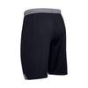 Under Armour Solid Logo Print Straight Leg Shorts Men Shorts Black 1351350-001