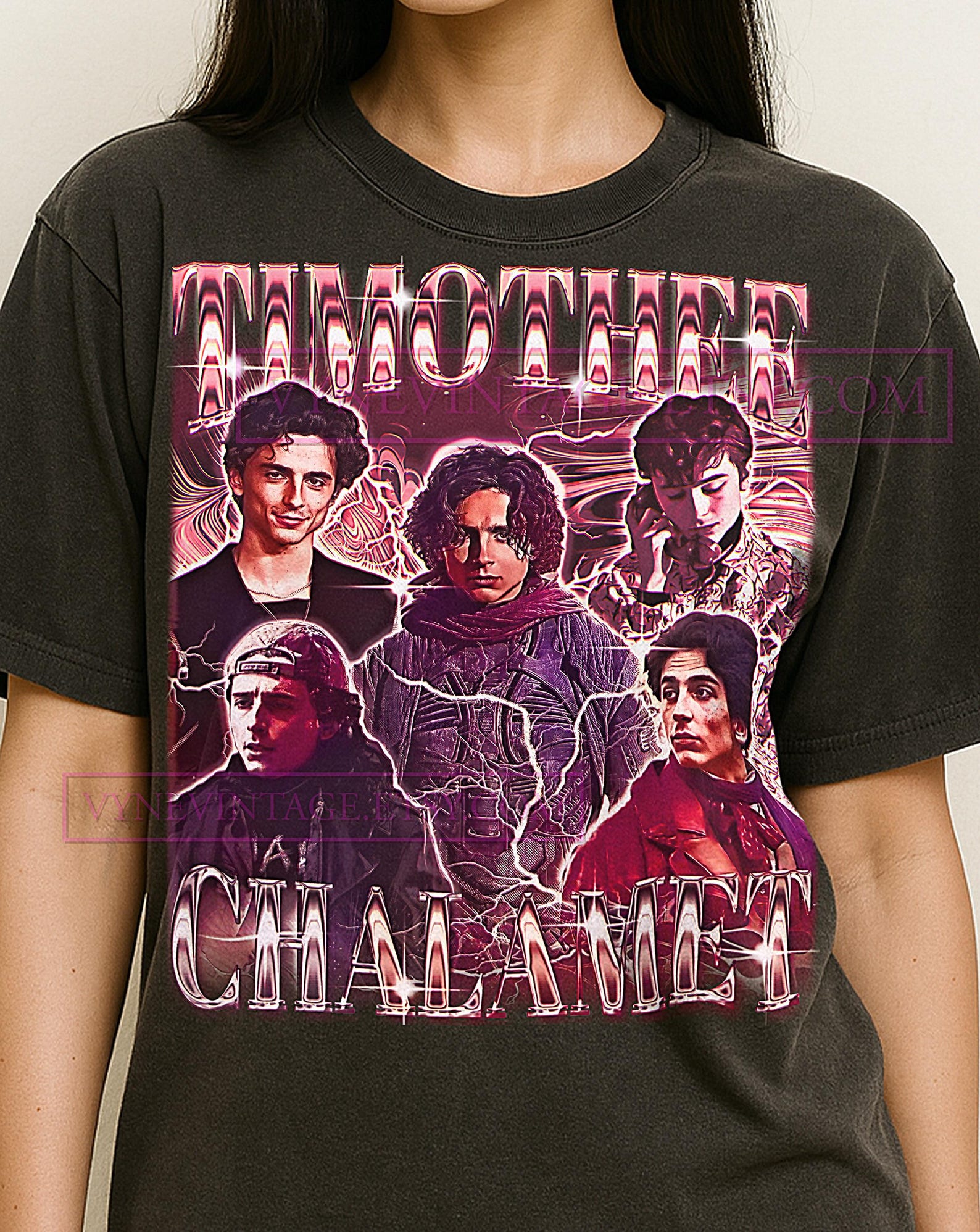 TIMOTHÉE CHALAMET T-Shirt, Vintage Actor Star Celebrity Heartthrob Performer Tee, 90s Retro Throwback, Timothée Chalamet Sweater S