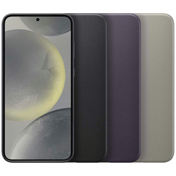 Samsung Case Gp-Fps926Hcaaw S24+ S926Dark Gray/Taupe Vegan Leather Case