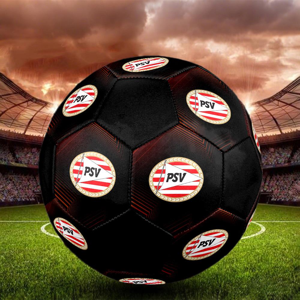 PSV Eindhoven Soccer Ball Colorful All Ages Machine Stitched PVC Competition Ready Durable High-Bounce.SIZE5