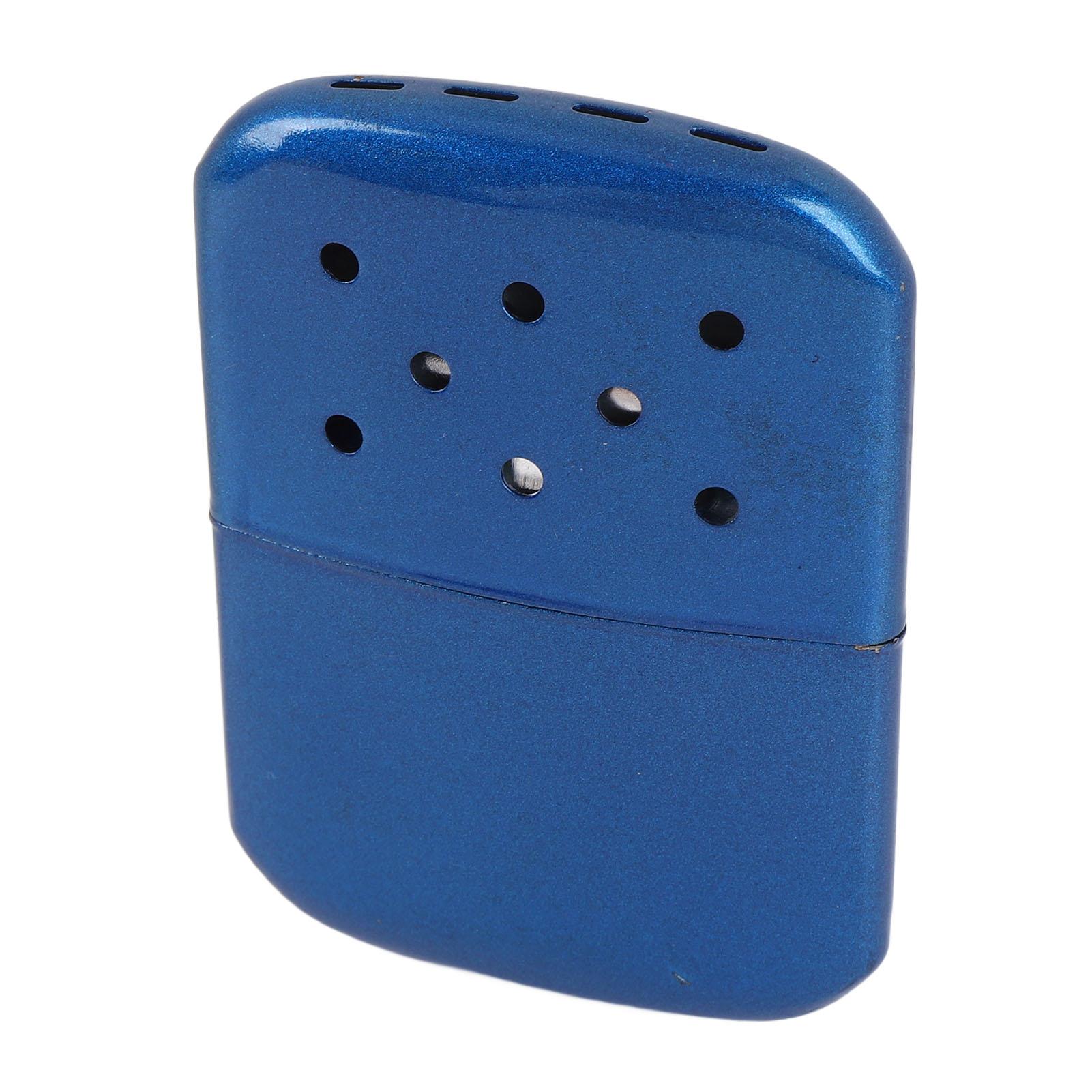 

12-часовая многоразовая грелка для рук, портативная алюминиевая, долговечная, легко наполняется, быстро нагревается для кемпинга