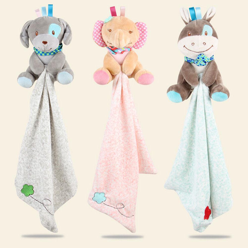 Cheap Newborn Soft Baby Puppet Toy Gift Baby Comforter Blanket Joom