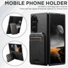 SUTENI Leather Card Slot Stand Case for Samsung Z Fold 7/6/5