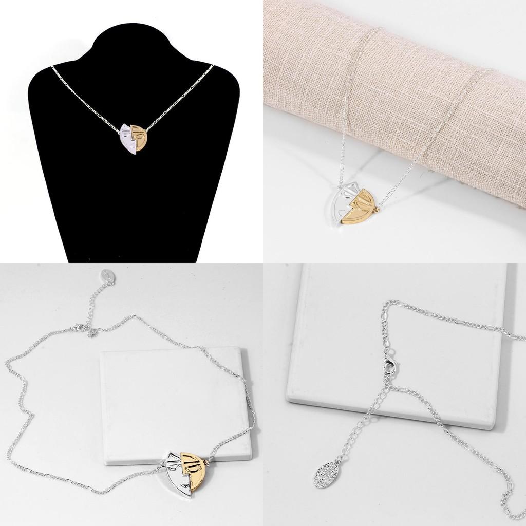 Creative 2021 Fashionable Minimalist Heart Shaped Necklace For Women With Unique Plating