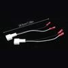 1Pair Car Tweeter Dash Front Speaker Wire Harness Adapter Cable Connector Wiring Cable For Camry Scion