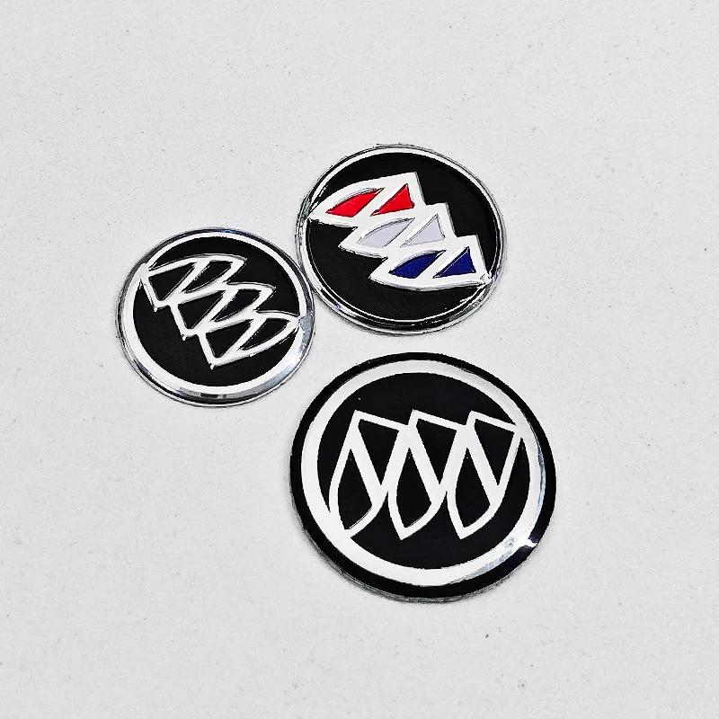 13mm 14mm 17mm Auto-Fernschlüssel Aluminium-Logo-Aufkleber Für Buick GL6 Envista Park Avenue royaum enclave Encore Envision Excelle XT
