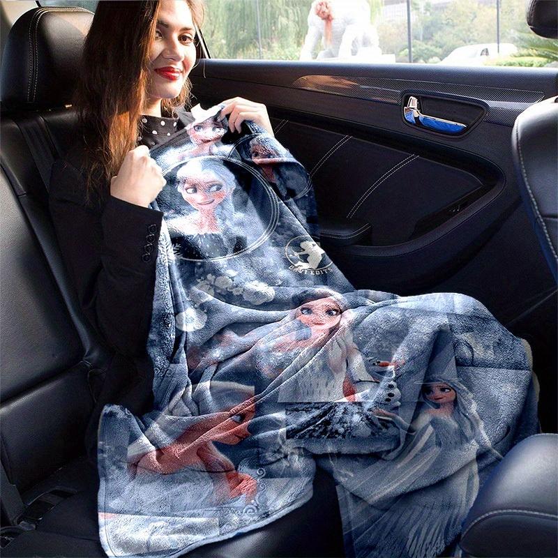 1pc, Elsa Frozen Queen Elsa Blanket Home Decor, Couch Throw, Outdoor Blanket, Gift for Friends, Flannel Blanket, Suitable for Bedroom