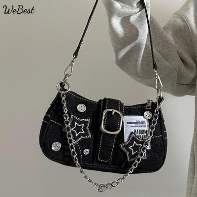 2025 New Star Cowboy Underarm Bag Vintage Chain Bag Shoulder Bag Vintage Chain Bag Shoulder Bag